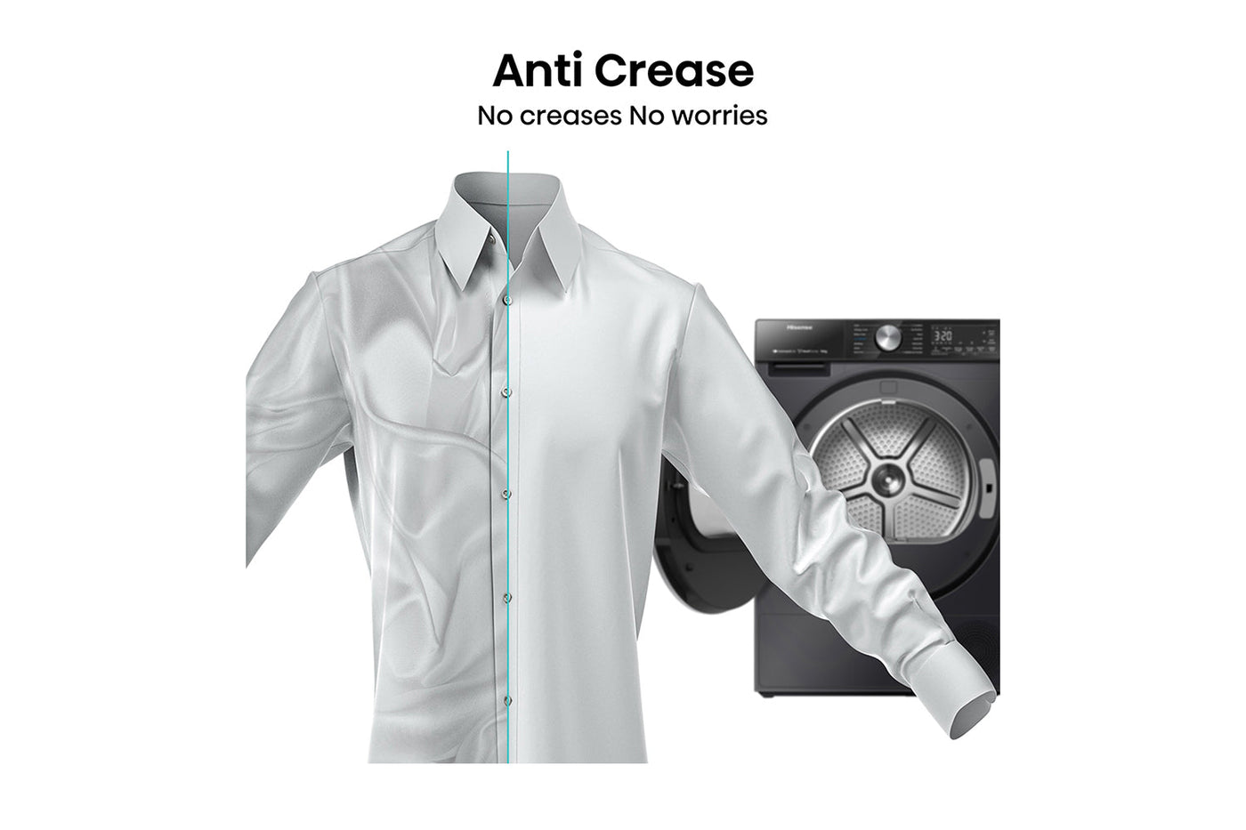 Hisense 10kg Freestanding Tumble Dryer | DH5S102BB | Black