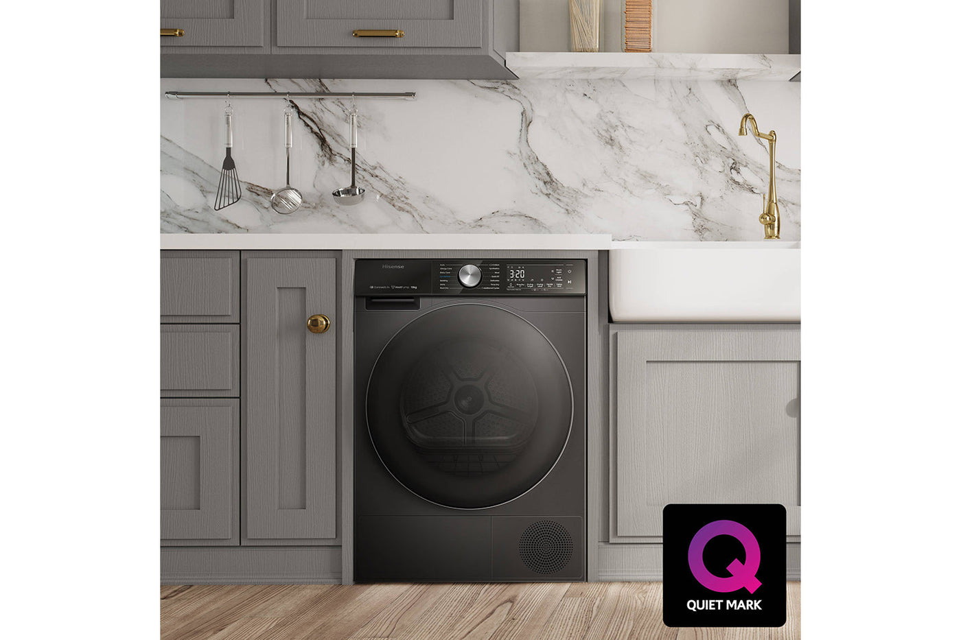 Hisense 10kg Freestanding Tumble Dryer | DH5S102BB | Black