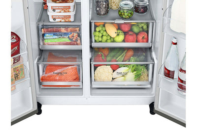LG Freestanding American Fridge Freezer | GSGV81PYLL