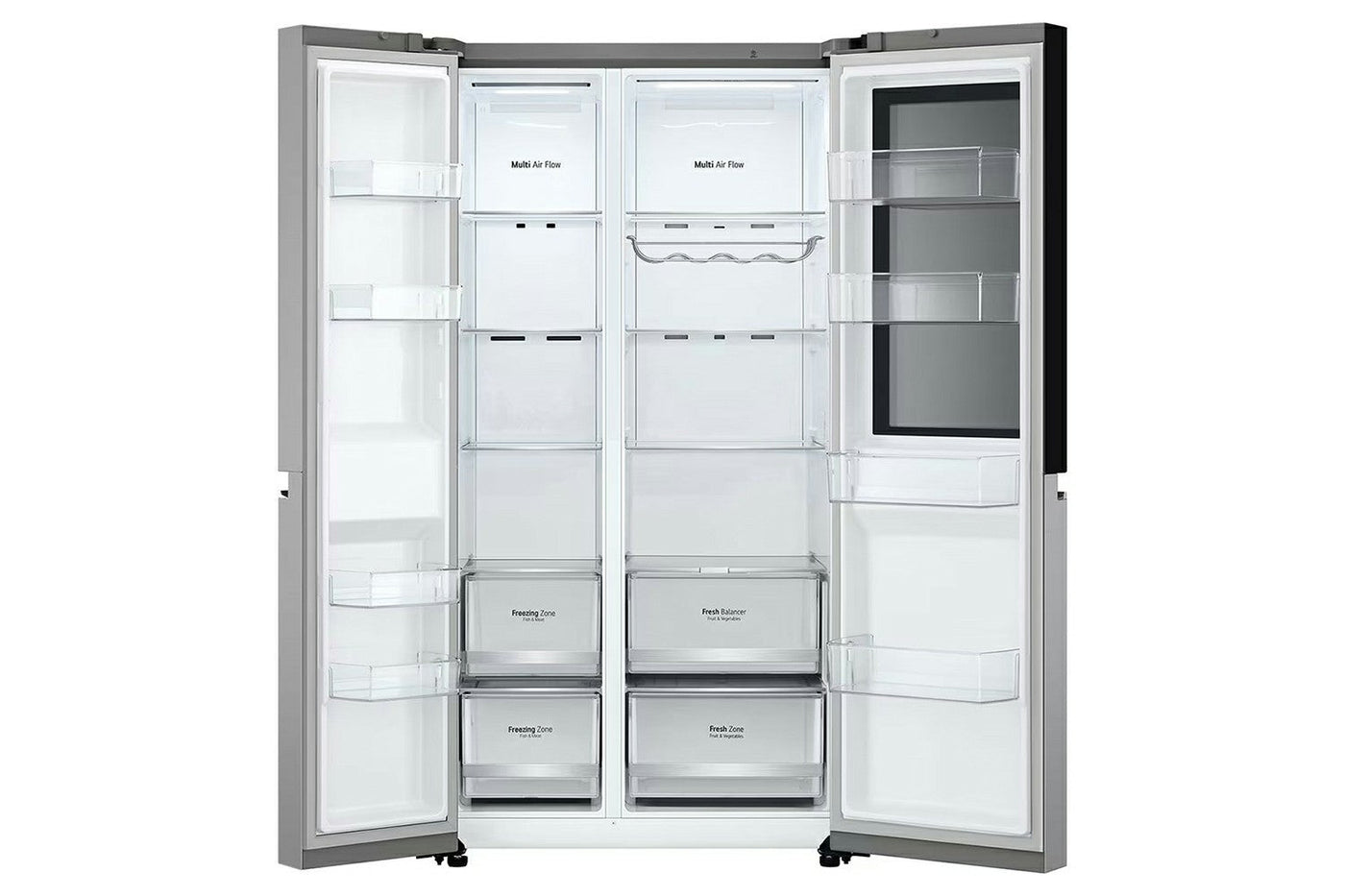 LG Freestanding American Fridge Freezer | GSGV81PYLL