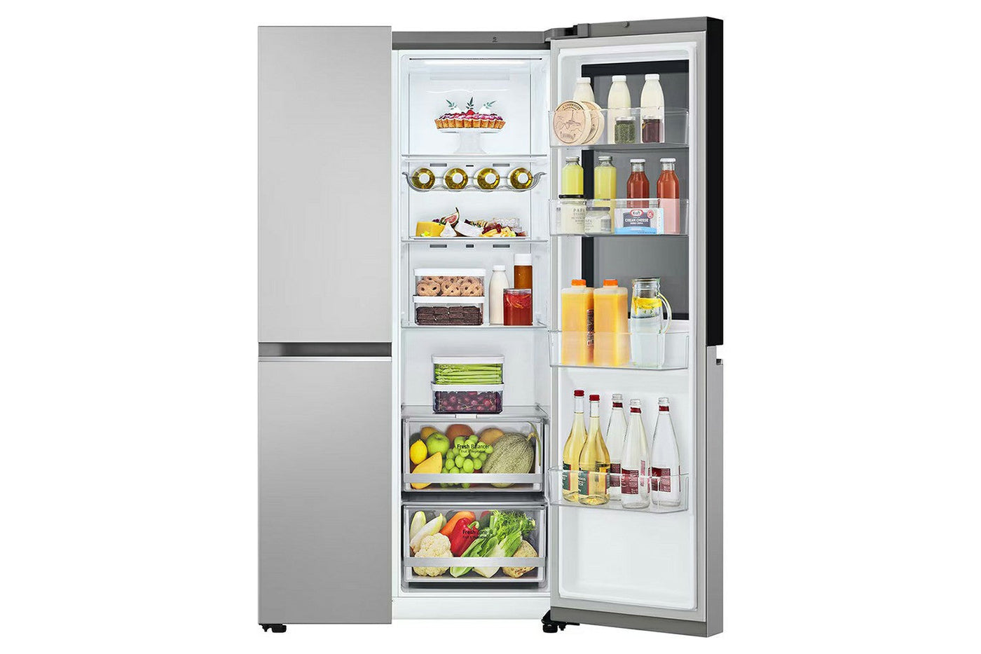 LG Freestanding American Fridge Freezer | GSGV81PYLL