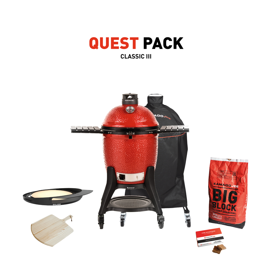 Kamado Joe Classic III with Quest Pack