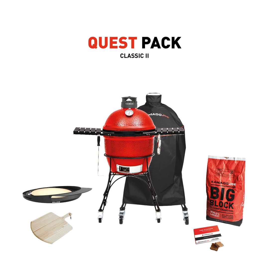 Kamado Joe Classic ll  with  Quest Pack
