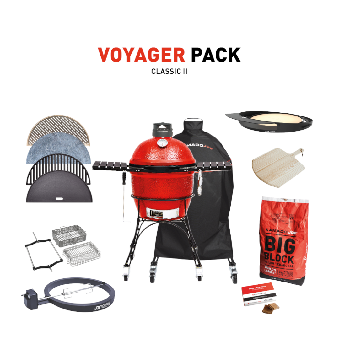 Kamado Joe Classic II with Voyager Pack