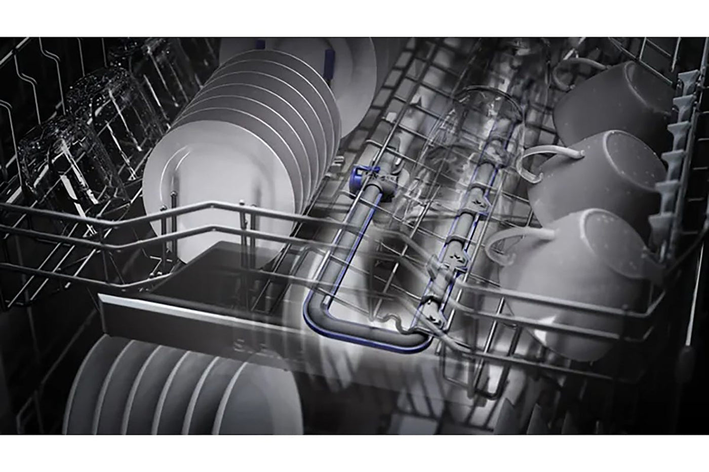 Siemens iQ500 Fully Integrated Dishwasher | 14 Place | SN85EX07CG