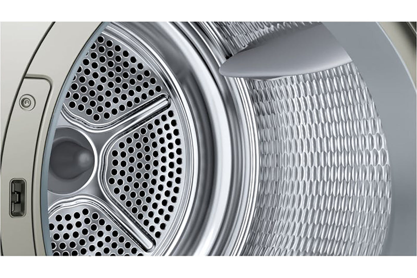 Siemens iQ700 9kg Freestanding Heat Pump Tumble Dryer | WQ46B2CXGB | Silver Inox