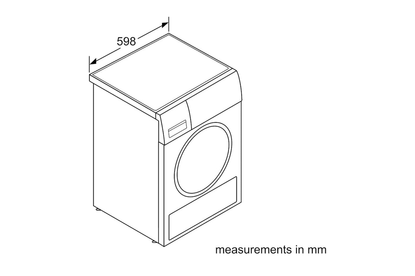 Bosch Series 6 9kg Freestanding Heat Pump Tumble Dryer | WQG245R9GB | Cast Iron Grey