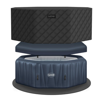 Aegean | 6-Person Inflatable Hot Tub | Integrated Heater | UKCA