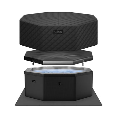Como | 6-Person Eco Foam Hot Tub | Built-In Integrated Heater | UKCA