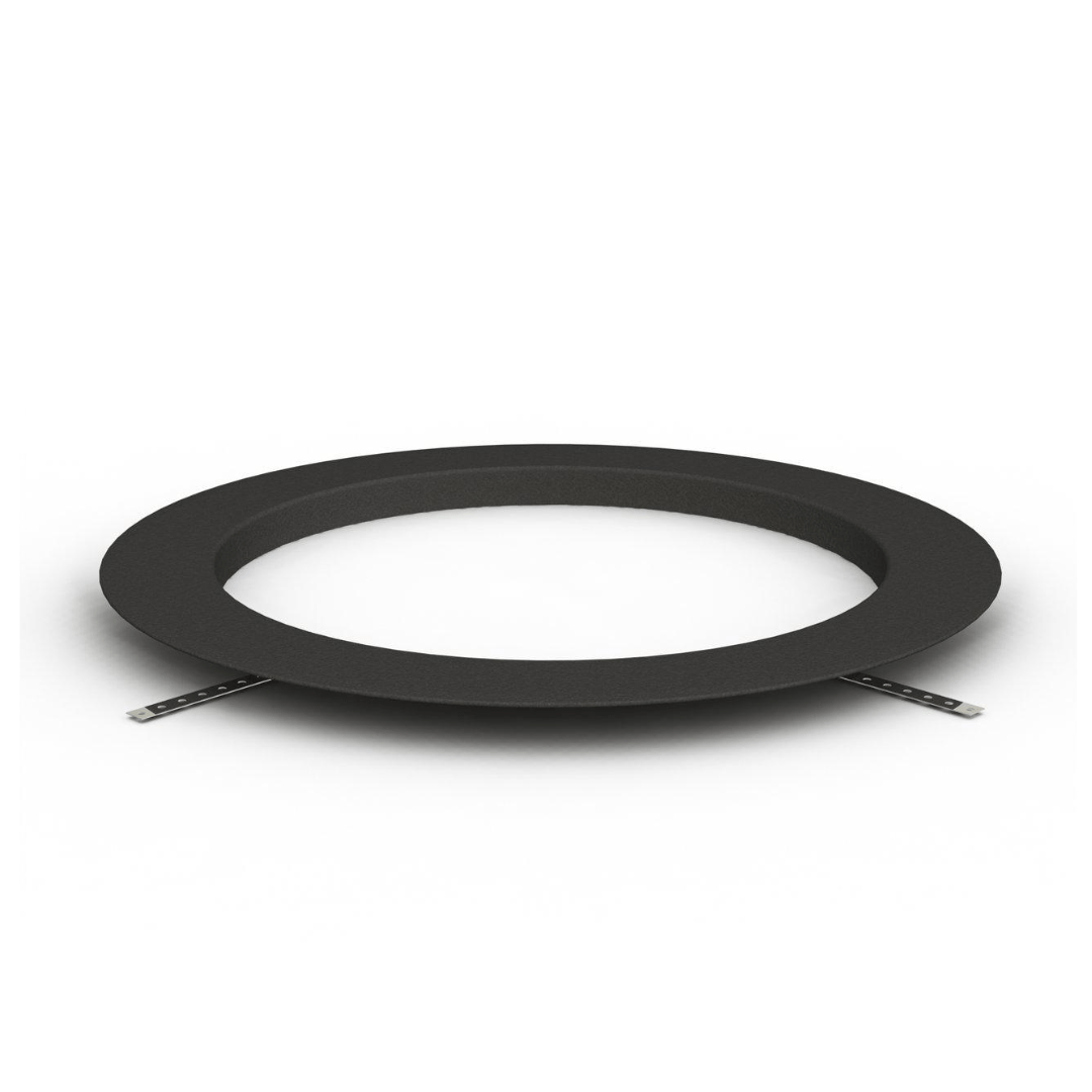 Helo Electric Sauna Heater Integration Collar - Round Black