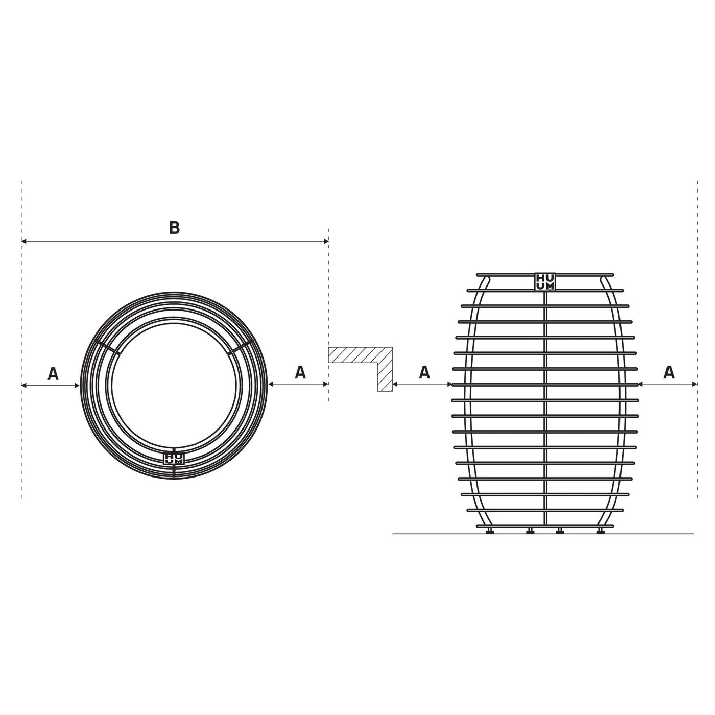 HUUM HIVE Electric Sauna Heater