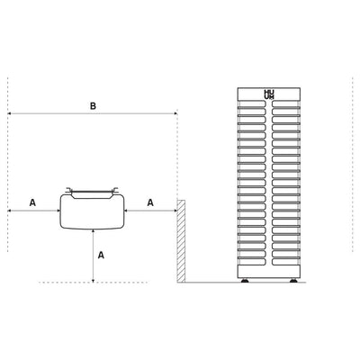 HUUM STEEL Mini Electric Sauna Heater