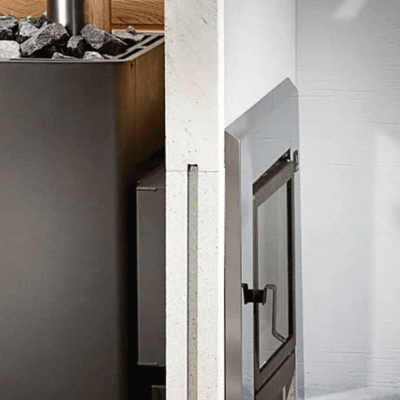 Kastor Karhu T Wood- Burning Sauna Stove (Through-the-Wall)