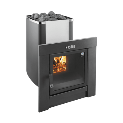 Kastor Karhu T Wood- Burning Sauna Stove (Through-the-Wall)