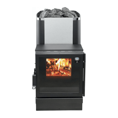 Kastor Karhu T Wood- Burning Sauna Stove (Through-the-Wall)