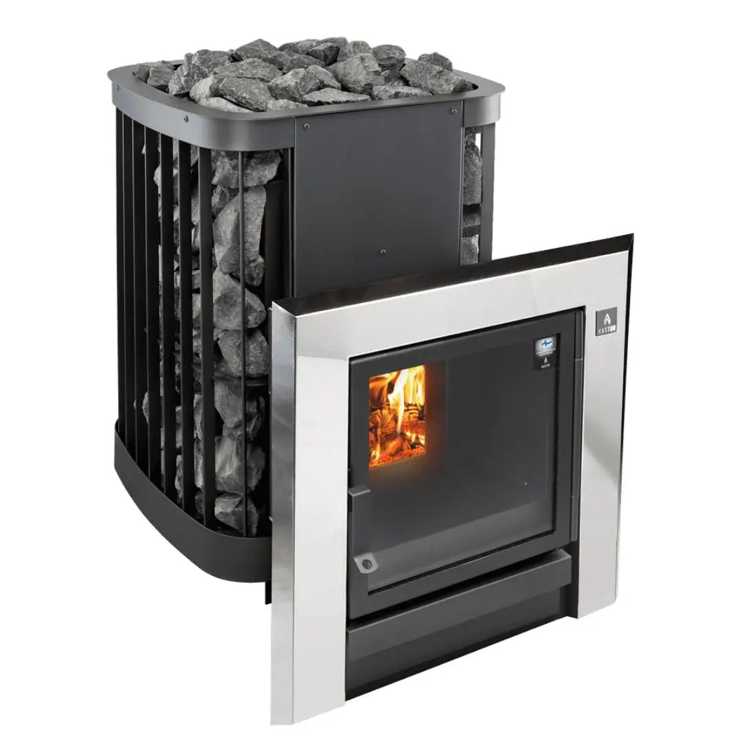 Kastor Saga T - Through-the-Wall Wood- Burning Sauna Stove