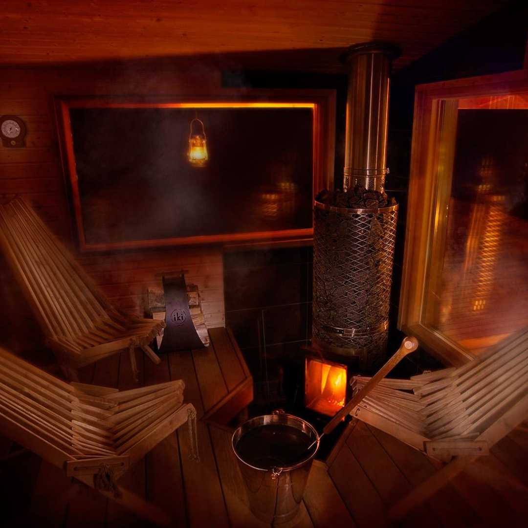 Kivi- IKI Wood Burning Sauna Heater