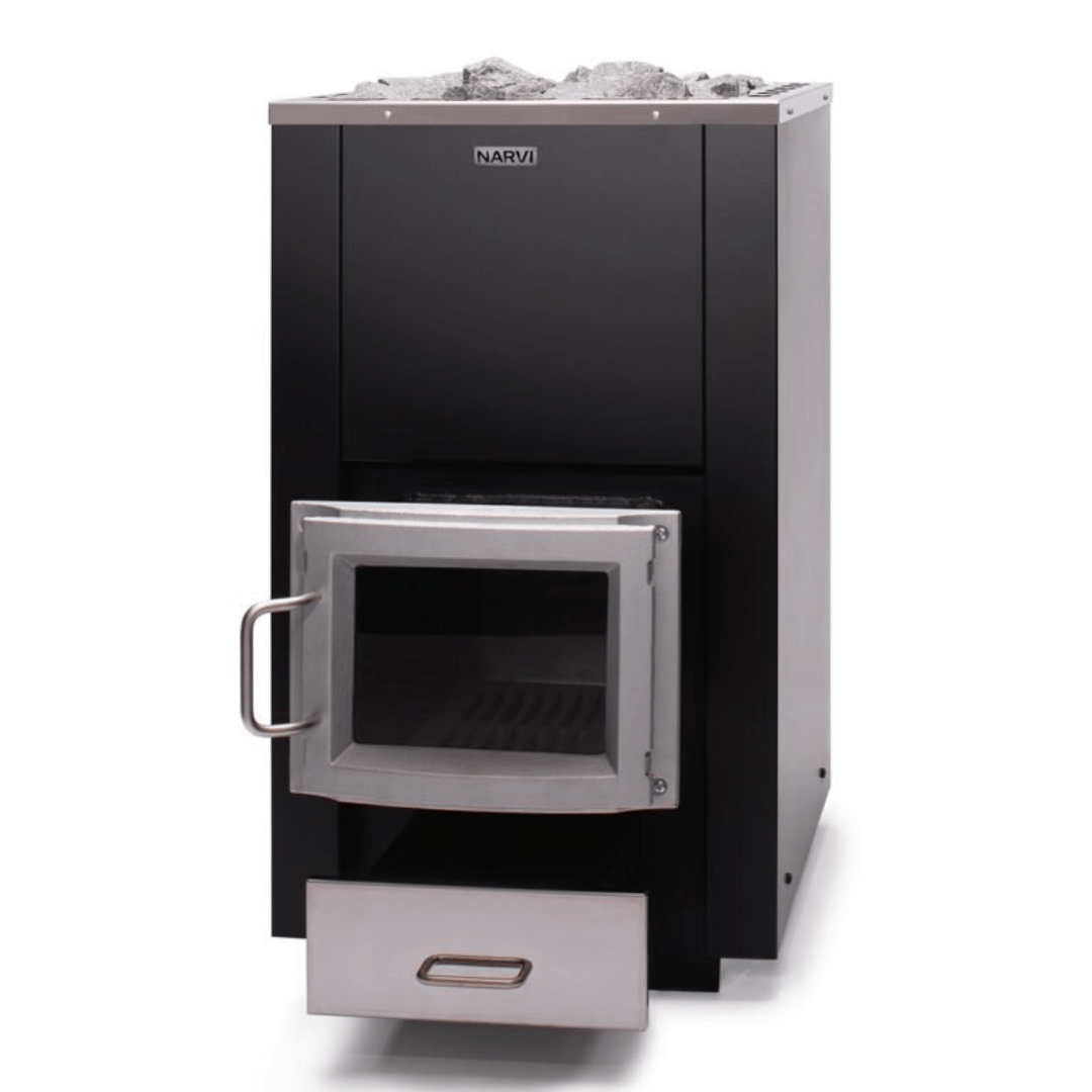 Narvi 30 & 50 Through-the-Wall Wood-Burning Sauna Heater