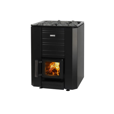 Narvi Black 16, 20, 24 Wood Burning Sauna Heater