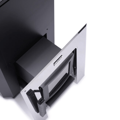 Narvi Black 20 Through-the-Wall Wood-Burning Sauna Heater