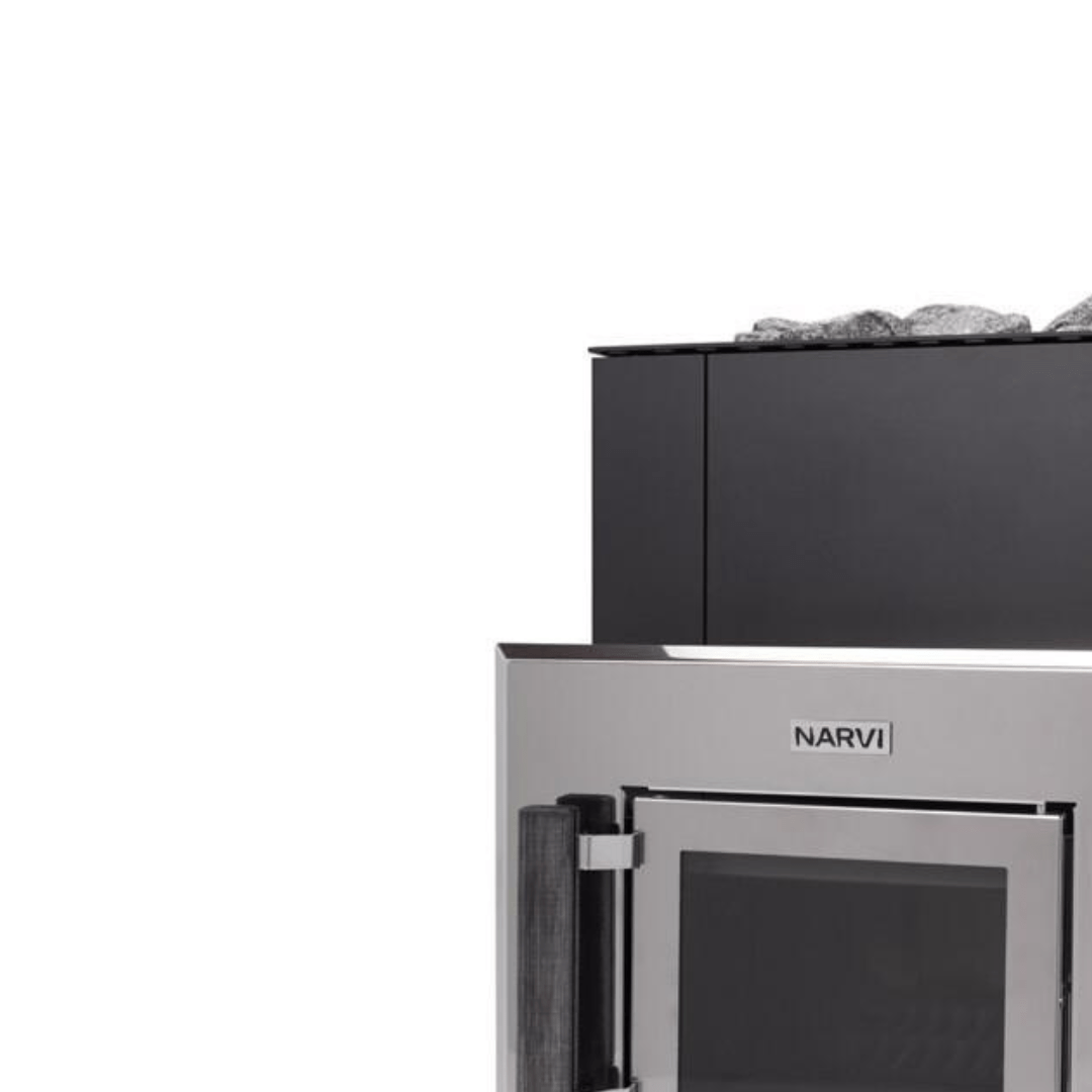 Narvi Kuru 14 Through-the-Wall Wood-Burning Sauna Heater