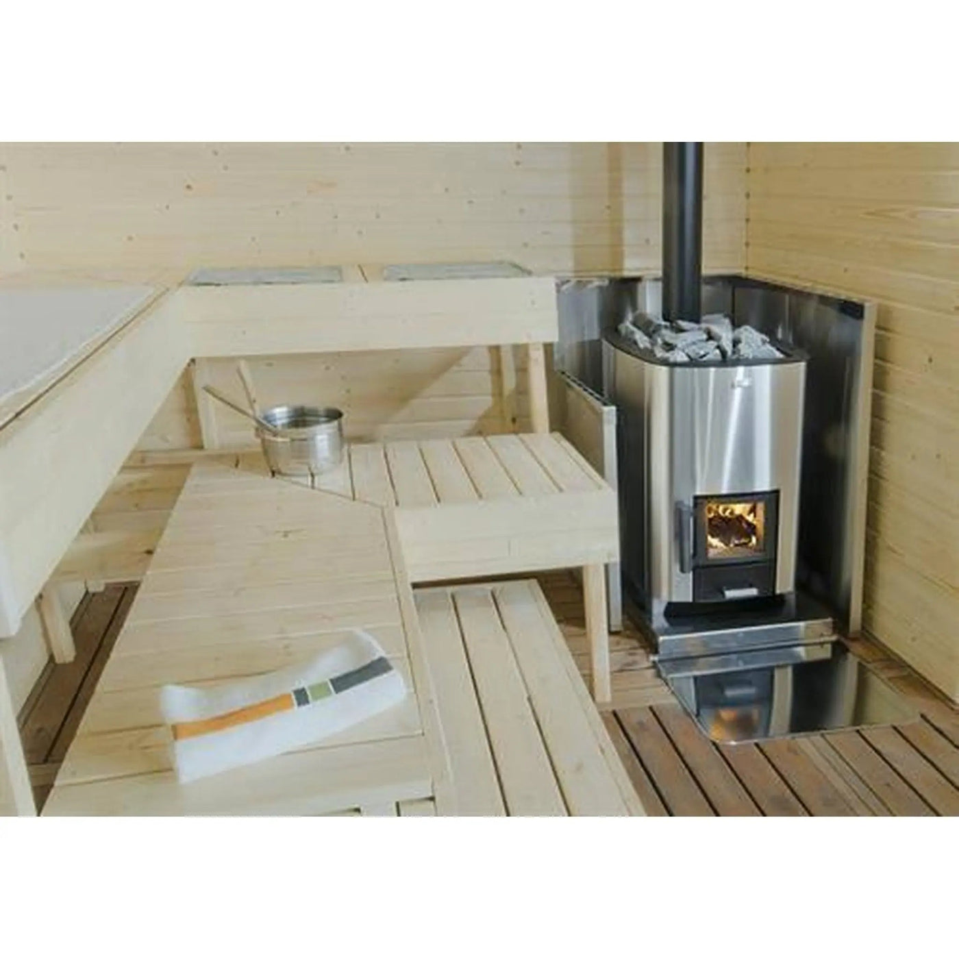 Narvi NC 16/20/24 Wood Burning Sauna Heater