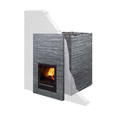 Tulikivi Kinos Grafia Wood Burning Sauna Heater