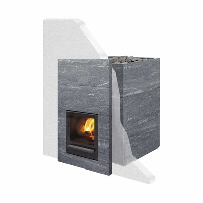 Tulikivi Kinos Nobile Wood Burning Sauna Heater
