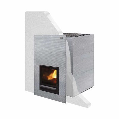 Tulikivi Kinos Rigata Wood Burning Sauna Heater